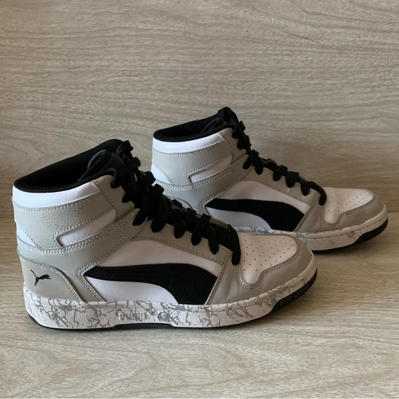 Puma Rebound Mid Layup Sneakers - Picture 7 of 10